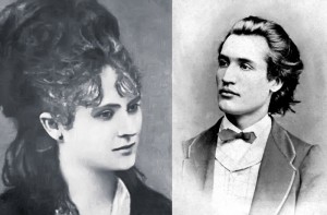 Veronica Micle si Mihai Eminescu